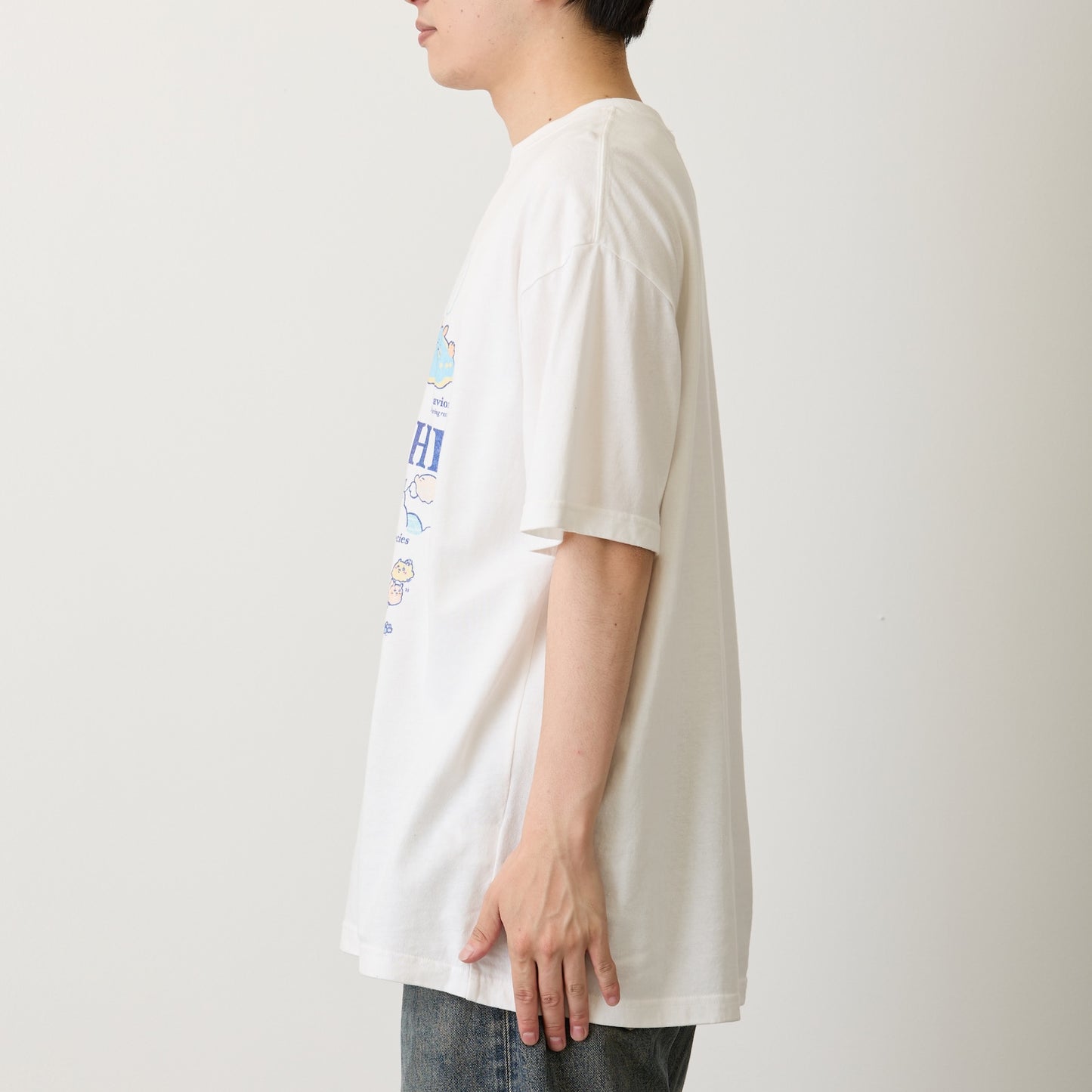 Nagano Characters T恤 海蛞蝓款 米白色