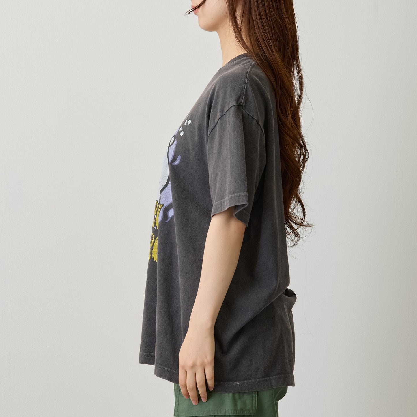 ナガノキャラクターズ Tシャツ ENERGY CHARGE スミ