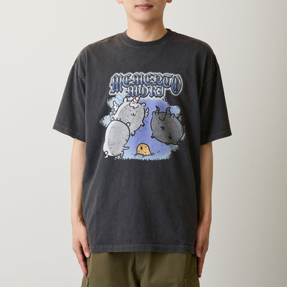ナガノキャラクターズ Tシャツ MEMENTO MORI スミ