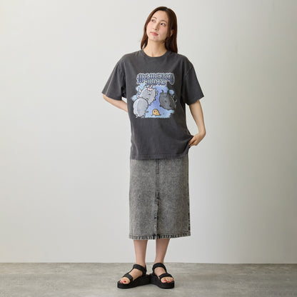 ナガノキャラクターズ Tシャツ MEMENTO MORI スミ