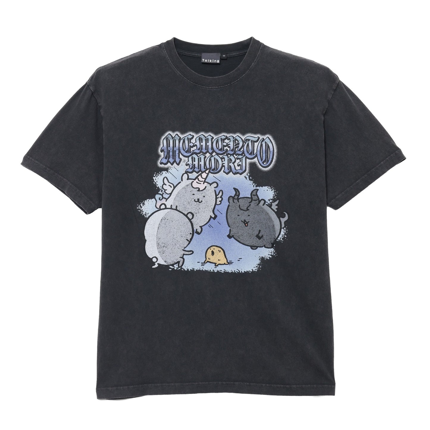 ナガノキャラクターズ Tシャツ MEMENTO MORI スミ