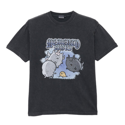 ナガノキャラクターズ Tシャツ MEMENTO MORI スミ