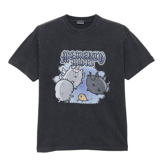 ナガノキャラクターズ Tシャツ MEMENTO MORI スミ