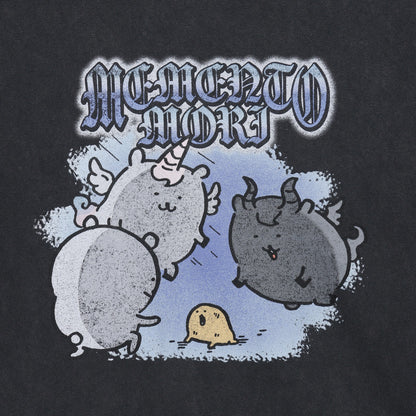 ナガノキャラクターズ Tシャツ MEMENTO MORI スミ