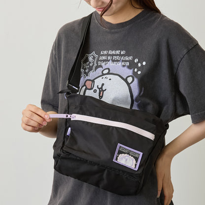 Nagano Characters 바디백 ENERGY CHARGE 블랙