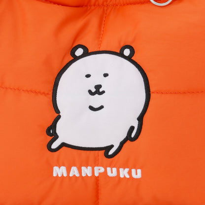 Nagano Characters Puffy Shoulder Bag MANPUKU Orange