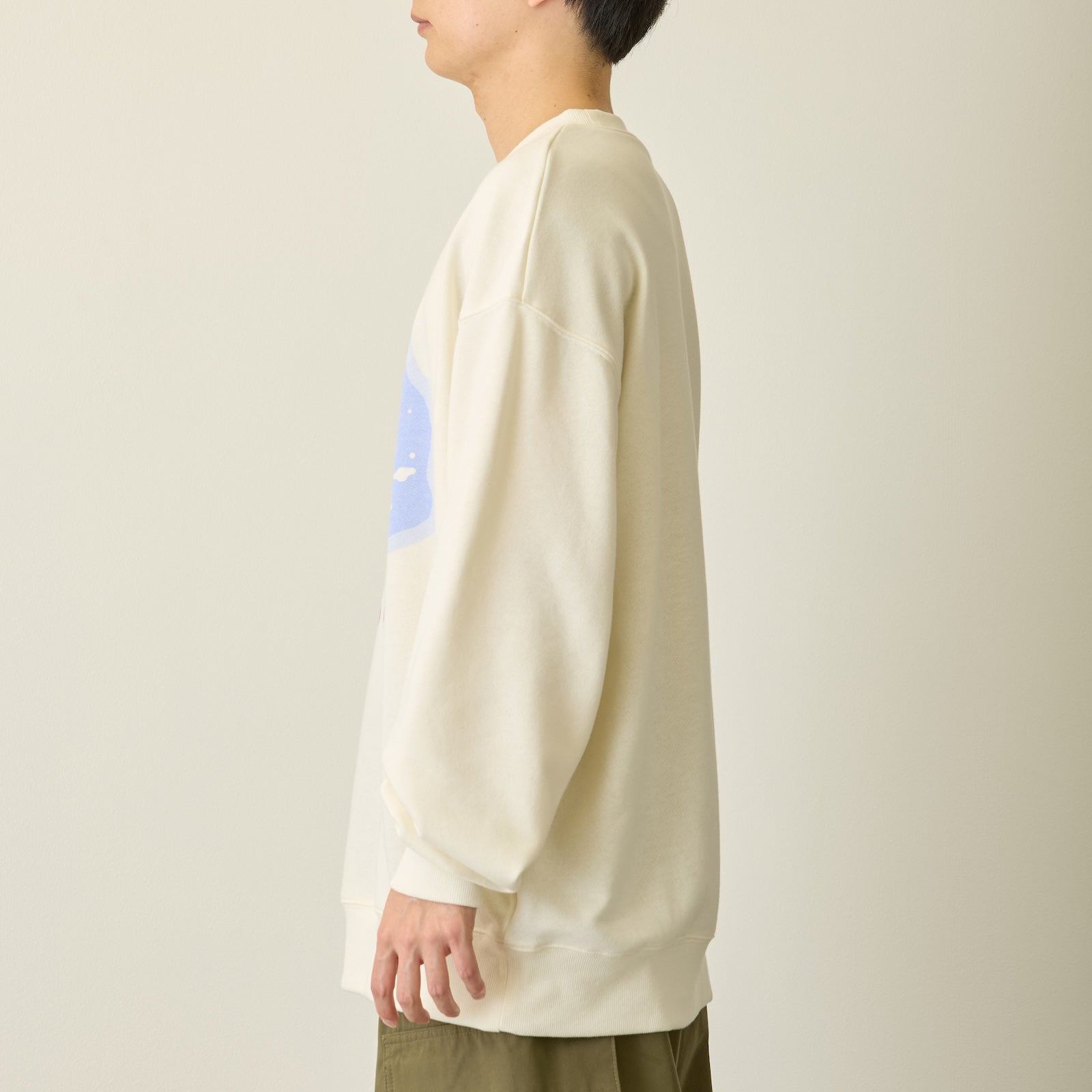 Nagano Characters Sweatshirt directs thoughts to the brain Off