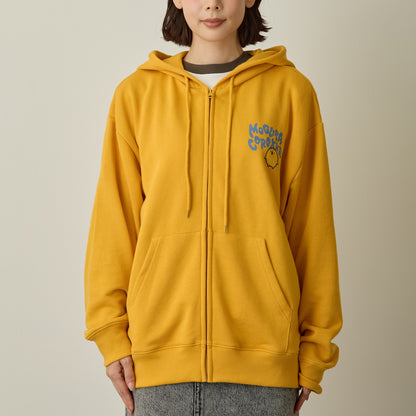 Nagano Characters 집업 후드 MELTED MOGURA COROKKE 오렌지