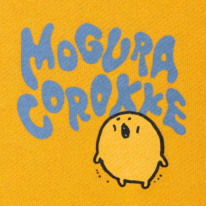 Nagano Characters 집업 후드 MELTED MOGURA COROKKE 오렌지