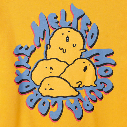 Nagano Characters 집업 후드 MELTED MOGURA COROKKE 오렌지