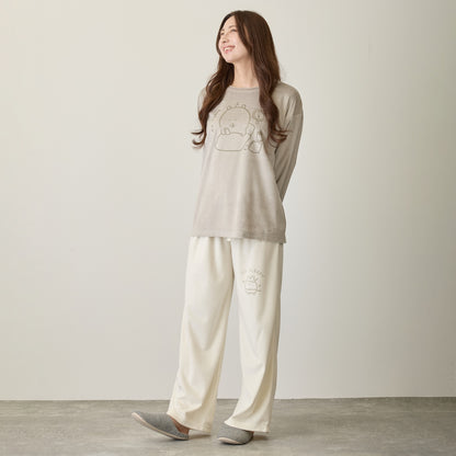 Nagano Characters Loungewear Set RELAX TIME Grey