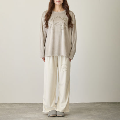 Nagano Characters Loungewear Set RELAX TIME Grey