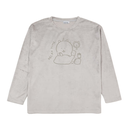 Nagano Characters Loungewear Set RELAX TIME Grey