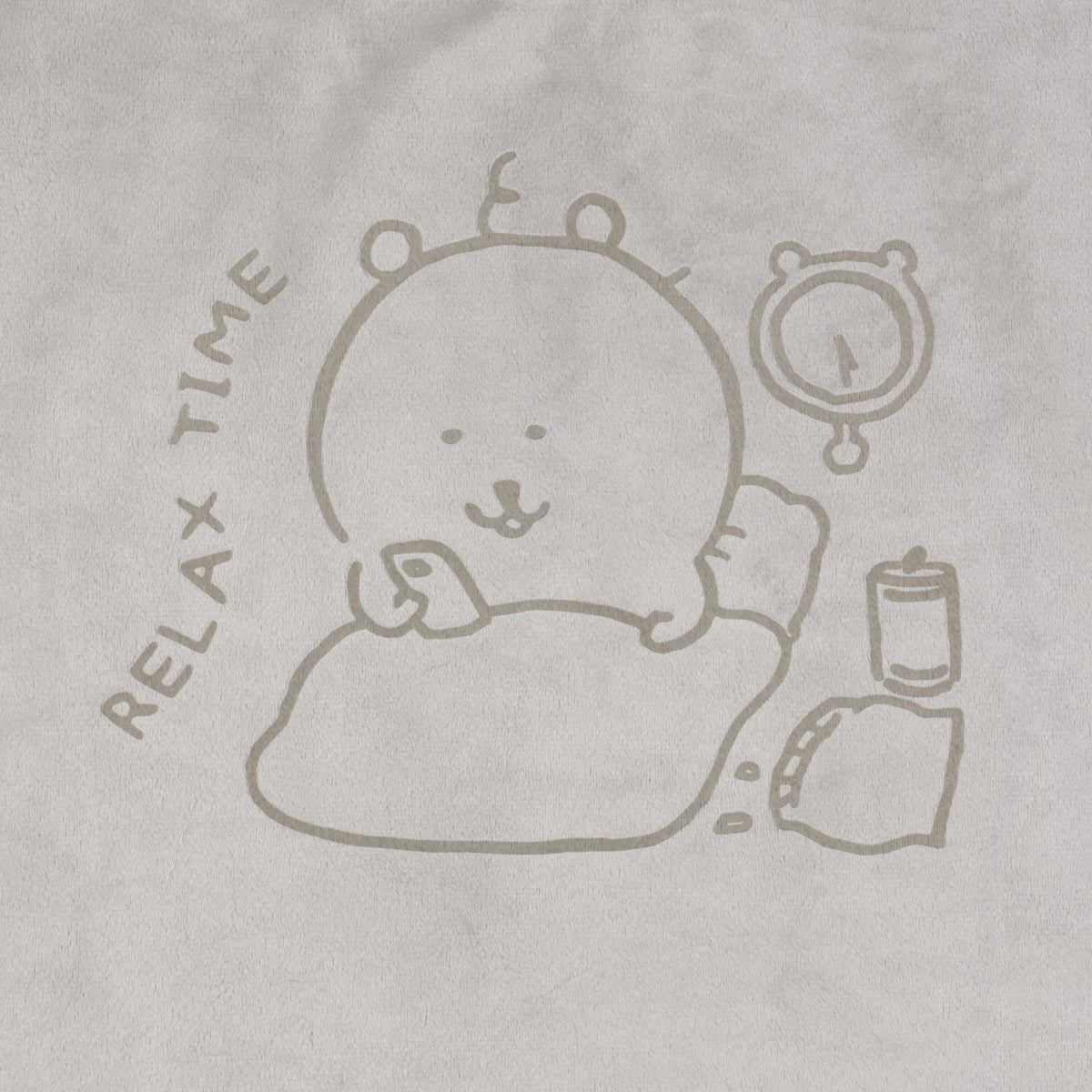 Nagano Characters Loungewear Set RELAX TIME Grey