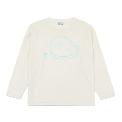 Nagano Characters 룸웨어 셋업 OTONA NI NATTOKO 오프 화이트