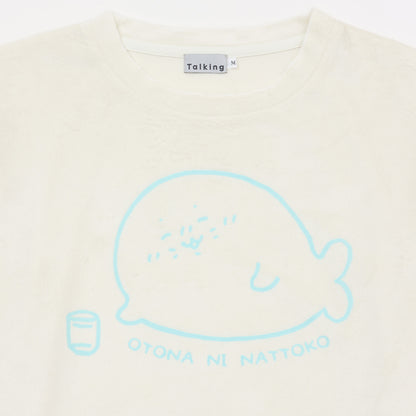 Nagano Characters 룸웨어 셋업 OTONA NI NATTOKO 오프 화이트