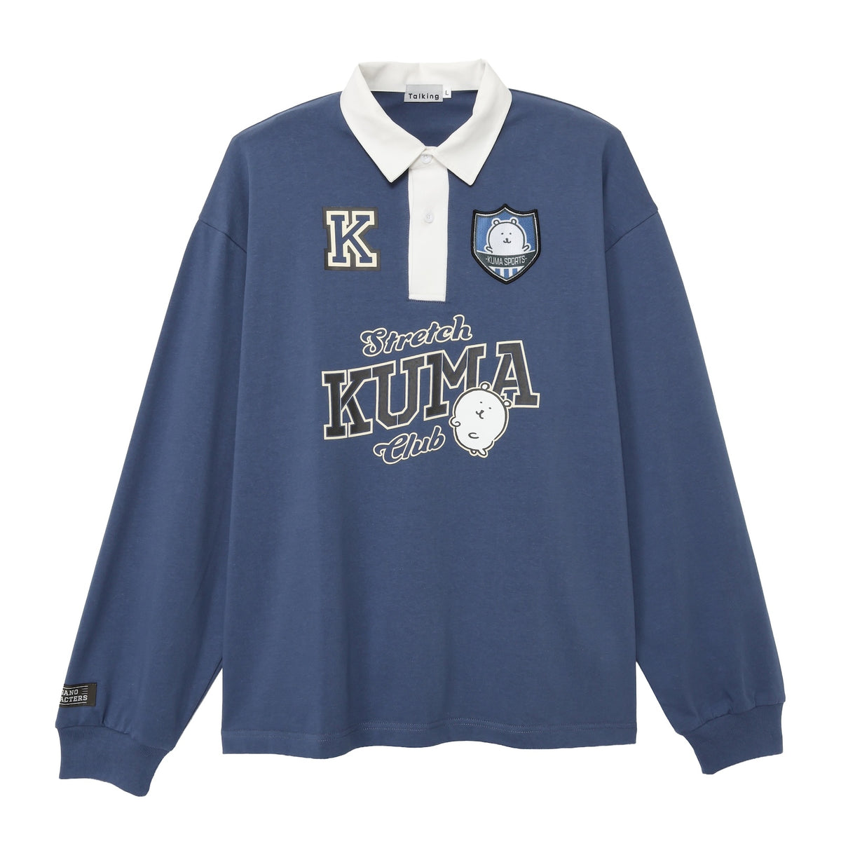 Nagano Characters 橄榄球衫 KUMA 蓝色