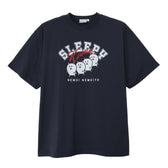ナガノキャラクターズ Tシャツ SLEEPY（くま） ネイビー