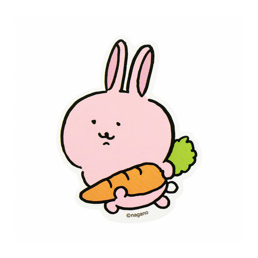 ナガノキャラクターズ スマホに貼れるサイズのステッカー（兎）