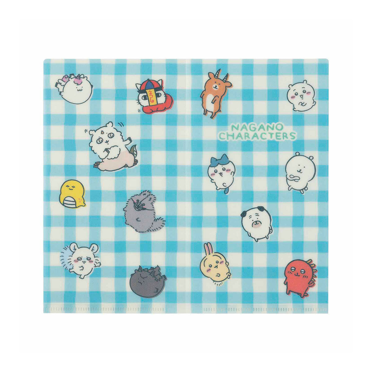 ナガノキャラクターズ マットなチケットファイル（ブルー） | ナガノ