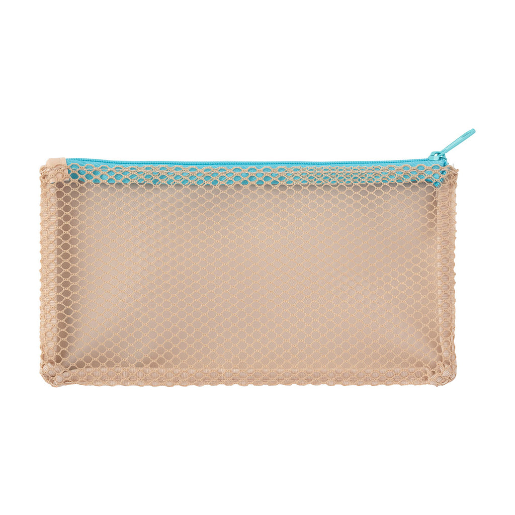 Nagano Characters Mesh pouch with one side that can hold bills