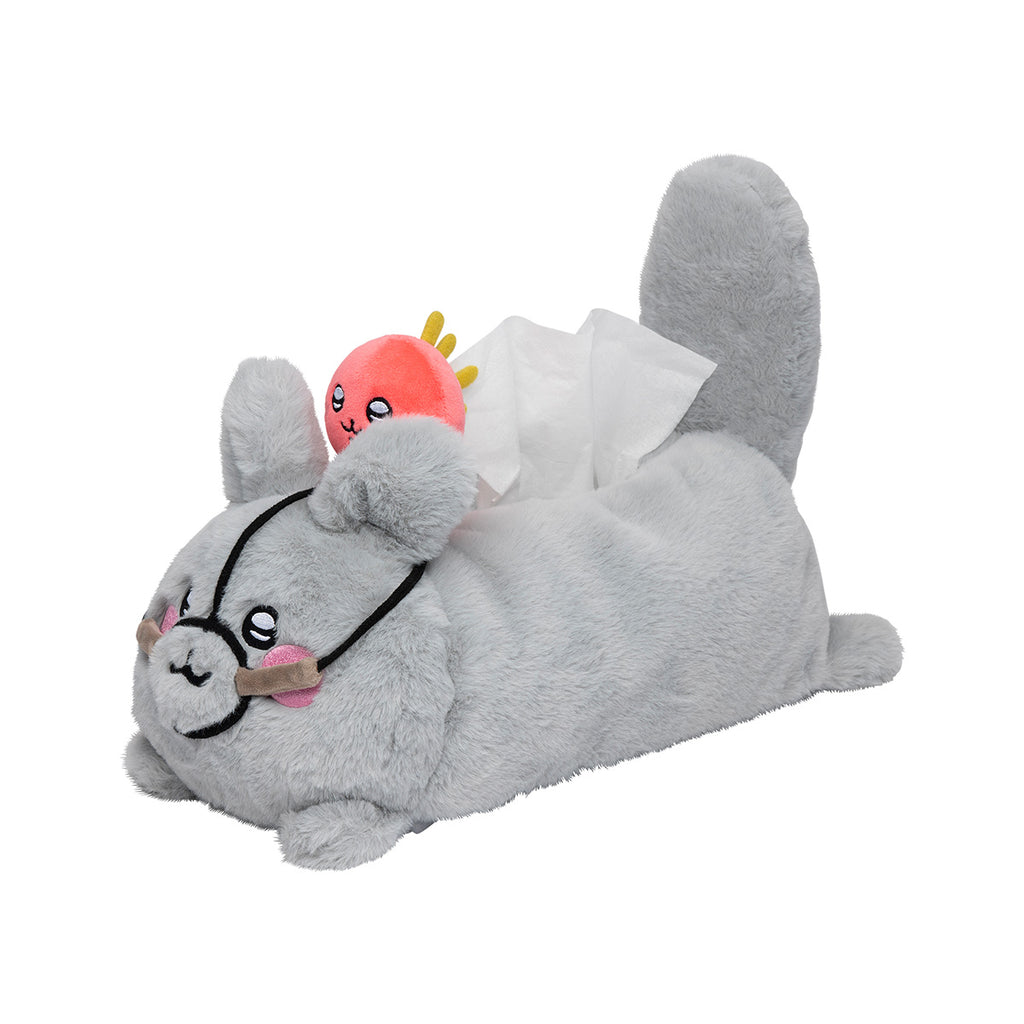 Nagano Characters Plush Tissue Cover (Chupacabra and Cinchilla)