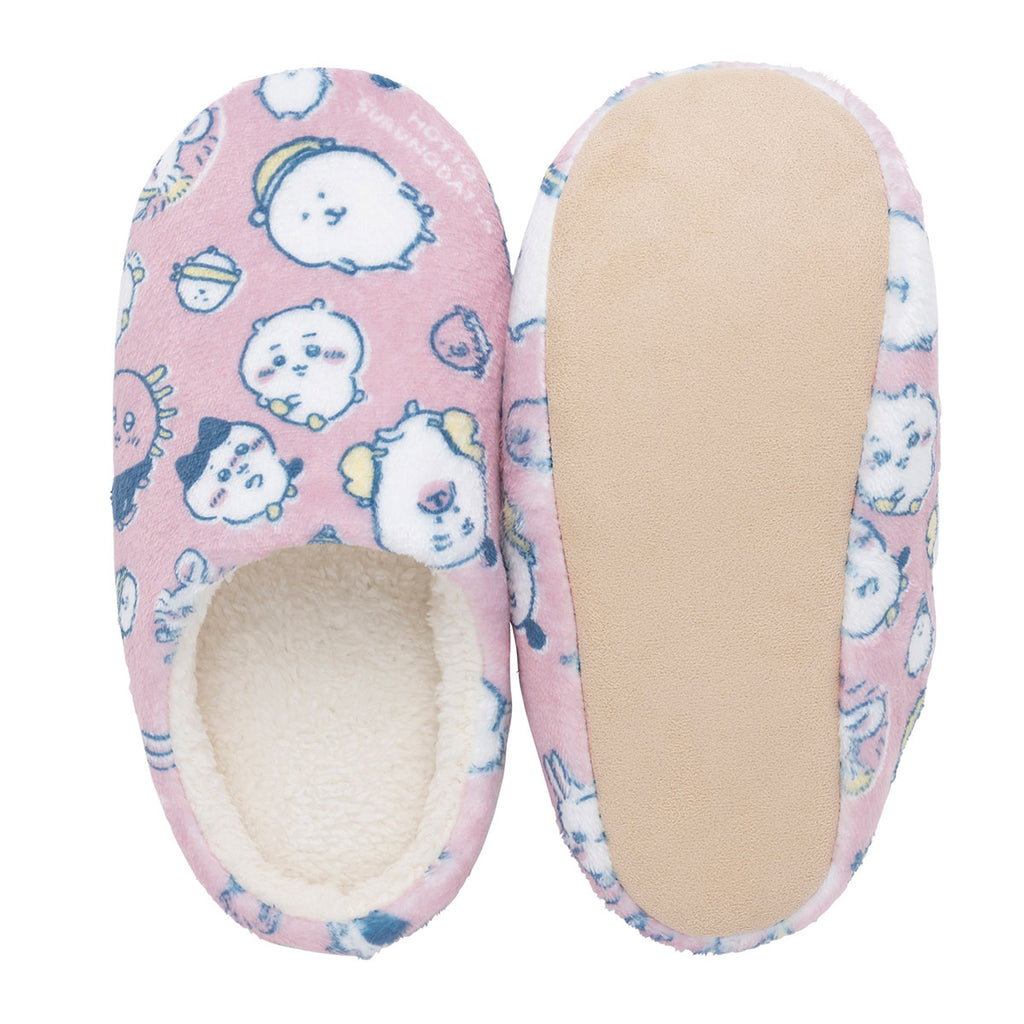 Nagano Characters Waka Large Room Shoes (Pink)