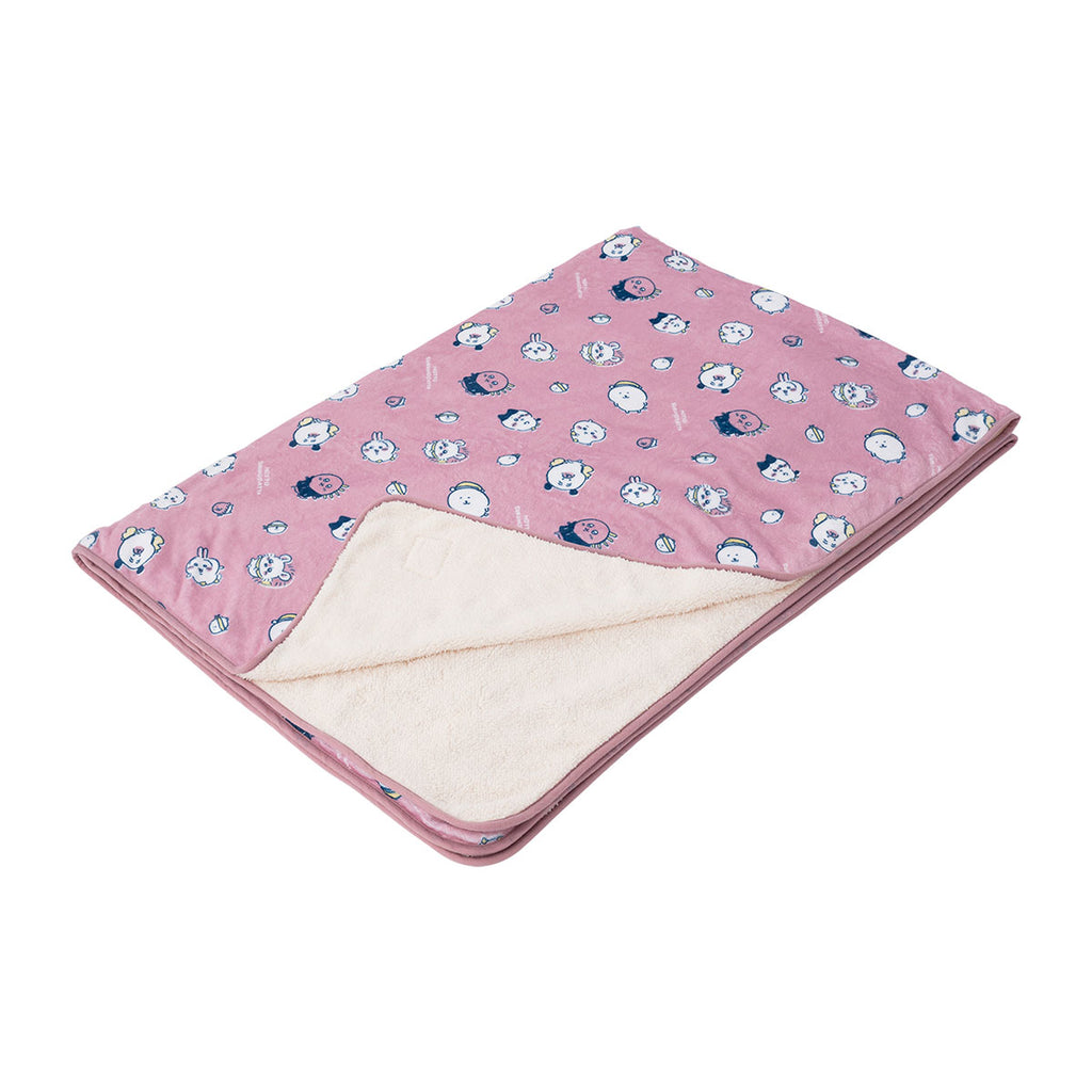 Nagano Characters Waka Large blanket blanket (pink)