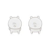 Nagano Characters Yura Yurura Earrings (full of Nagano bear wrinkles)