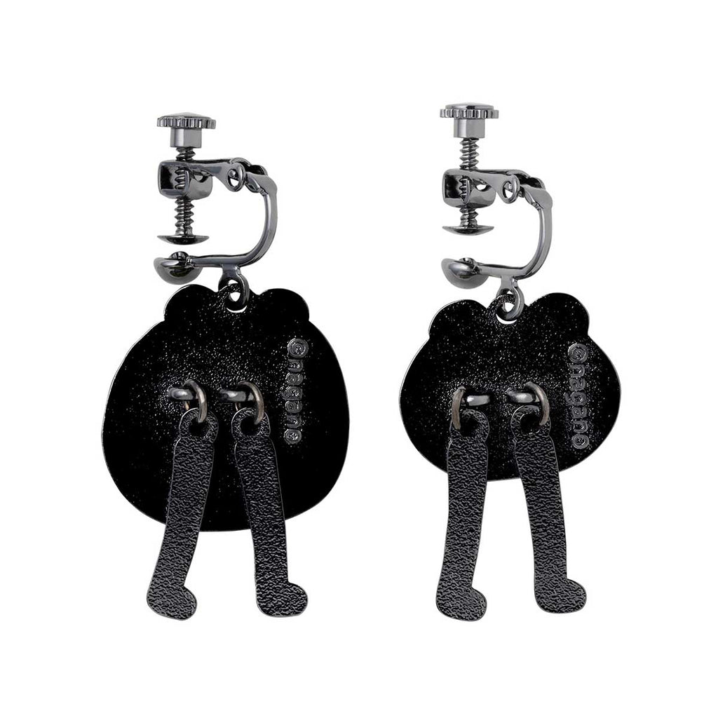 Nagano Characters Yura Yura Earrings (Frog)