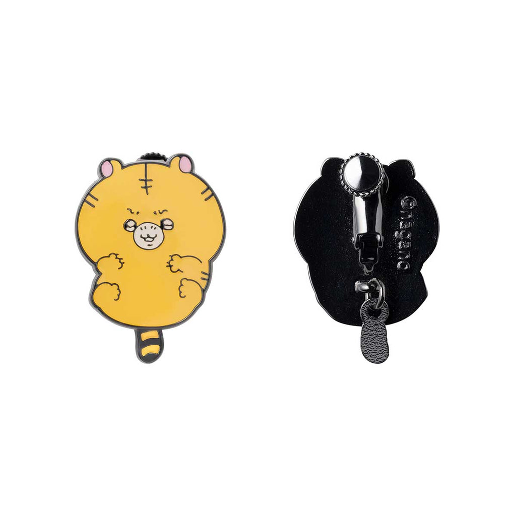 Nagano Characters Yura Yurura Earrings (Tiger)