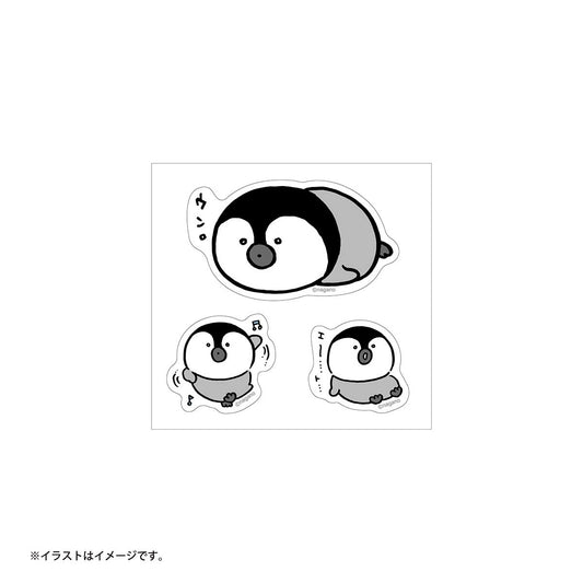 ナガノキャラクターズ ナガノの水族館 クリアステッカーセット（ペンギン）