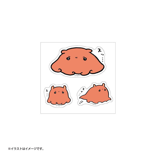 ナガノキャラクターズ ナガノの水族館 クリアステッカーセット（メンダコ）