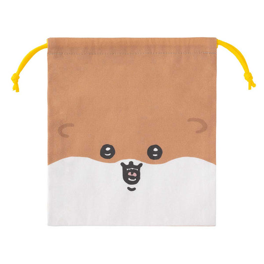 ナガノキャラクターズ ナガノの水族館 ほどよいサイズの巾着(カワウソ)