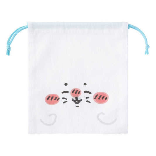 ナガノキャラクターズ ナガノの水族館 ほどよいサイズの巾着(アザラシ)