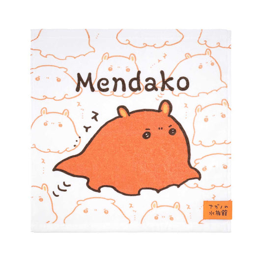 ナガノキャラクターズ ナガノの水族館 ヘム付きハンドタオル(メンダコ)