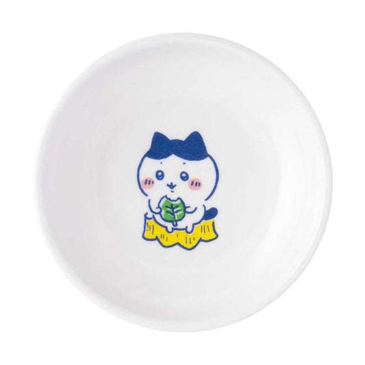 ナガノキャラクターズ メラミンまめざら(ハチワレ)