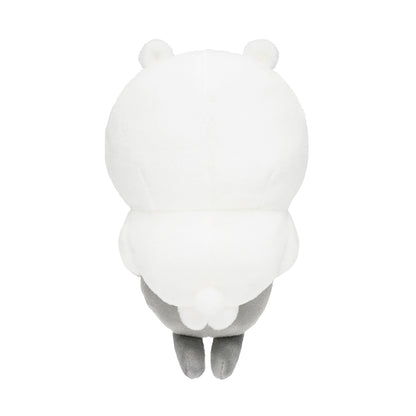 ナガノキャラクターズ スケッチタッチなデスクトップから見守るひっかけぬいぐるみ（くまとぬいぐるみ）