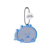 ナガノキャラクターズ リフレクターキーホルダー（くま・寝転び）