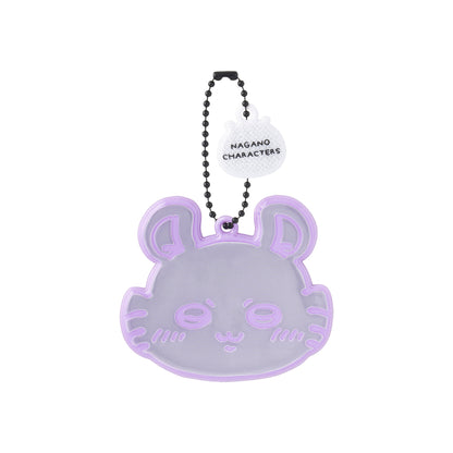 Nagano Characters Reflector Key Holder (Momonga)