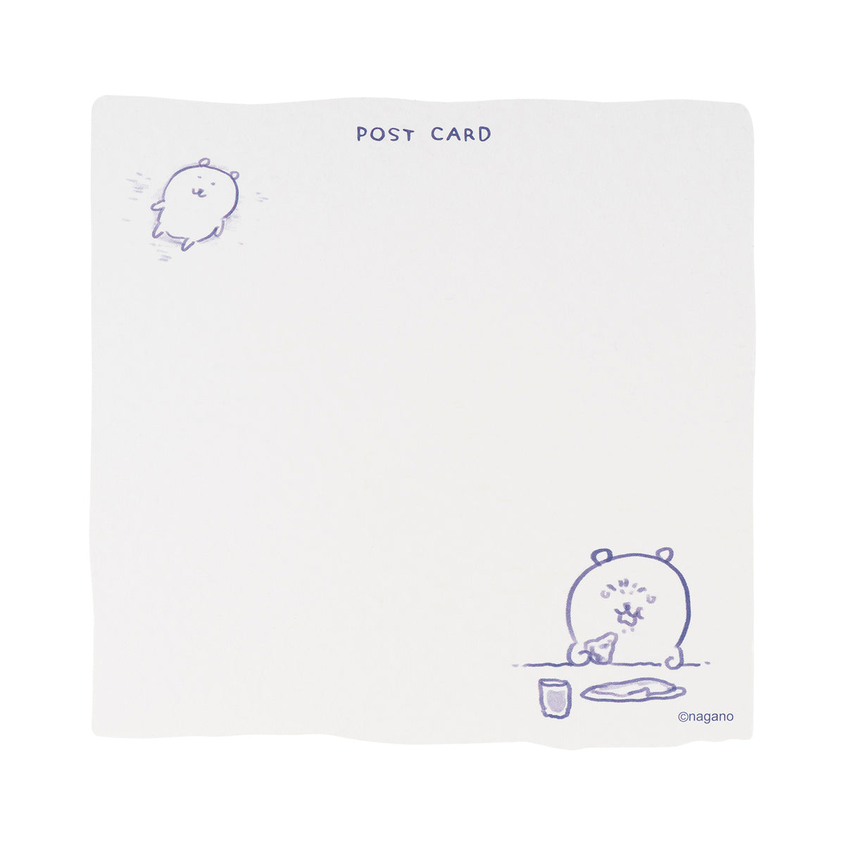ナガノキャラクターズ 思い出のスケッチ ポストカード（ムクッ）