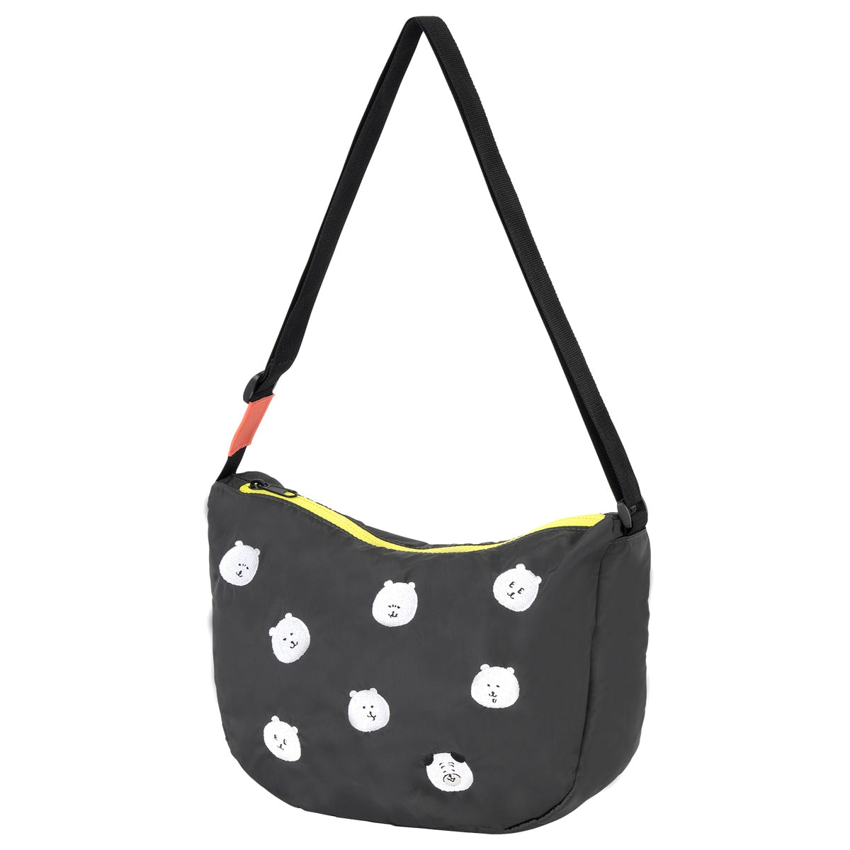 クマキャラクター ショルダーバッグ ナガノキャラクターズ 折りたためるトラベルムーンショルダー