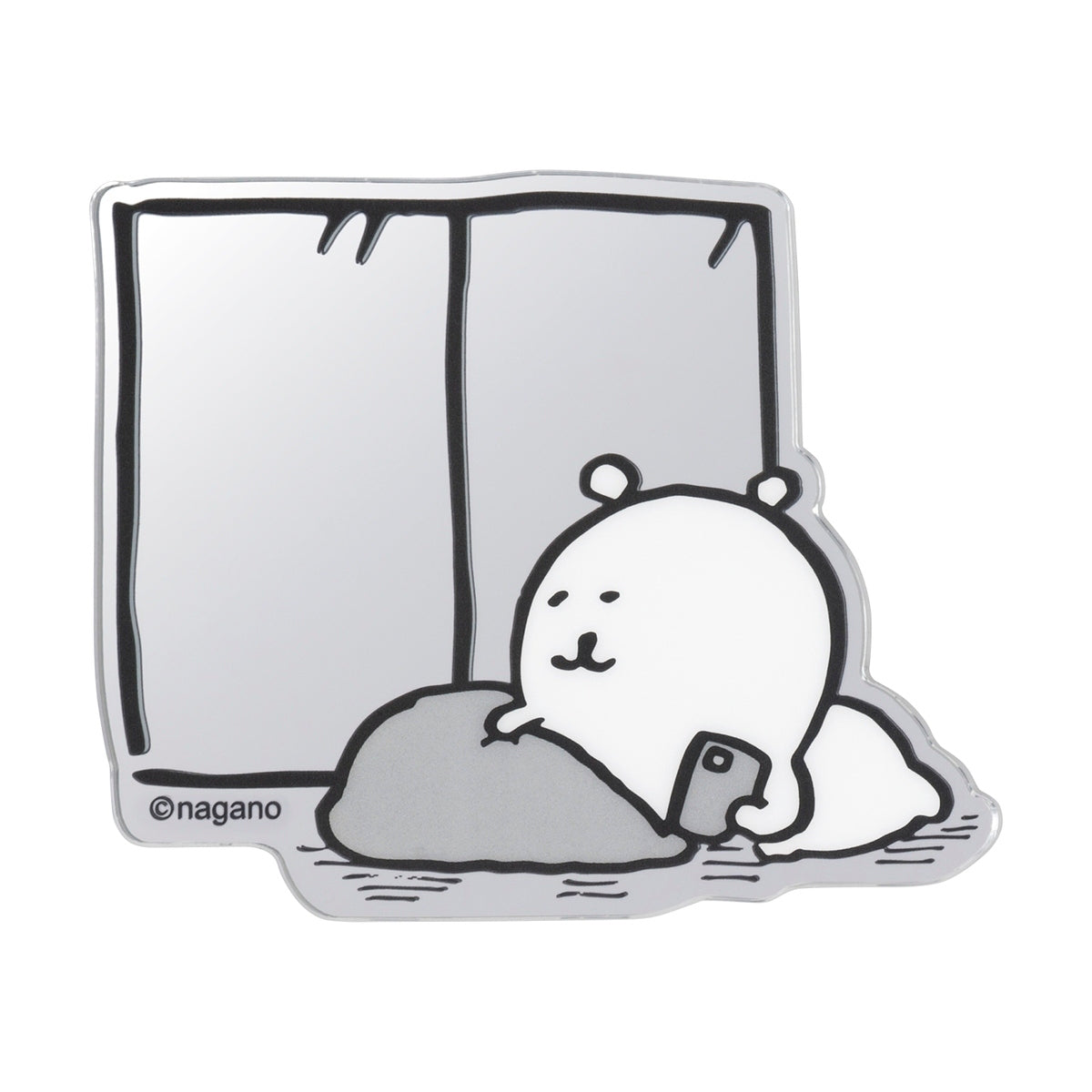 ナガノキャラクターズ トレーディングミラーステッカー（全8種