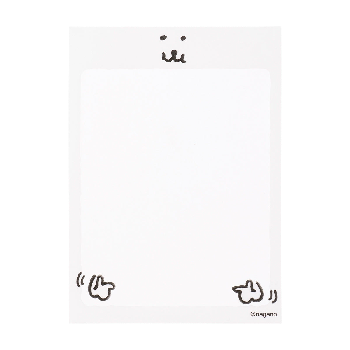 ナガノキャラクターズ ミニフォトが入るサイズのクリアスリーブ（くまたち）