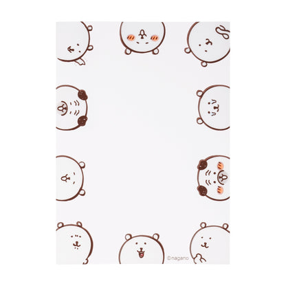Nagano Characters Clear Sleeve for Mini Photo (Chiikawa-tachi)