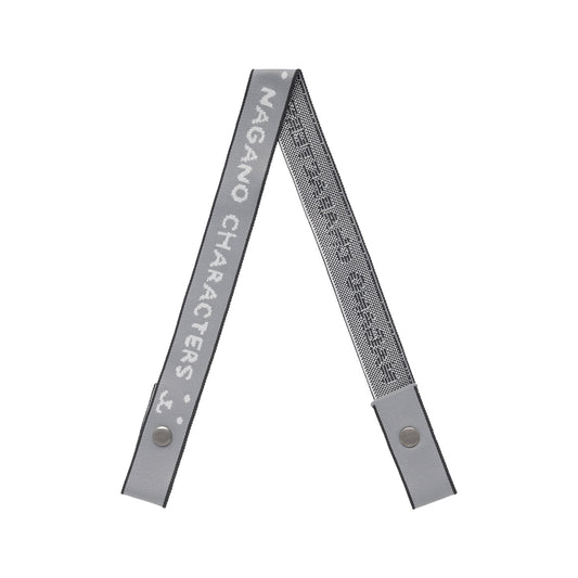 ナガノキャラクターズ ニットバッグベルト（グレー）