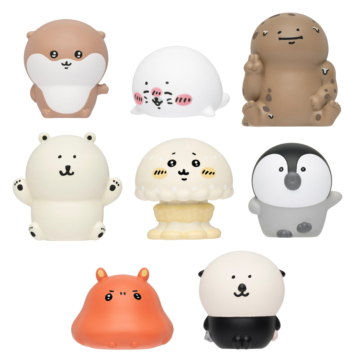 Nagano Characters 나가노의 수족관 미니소프 비피기어 컬렉션（전8종） 