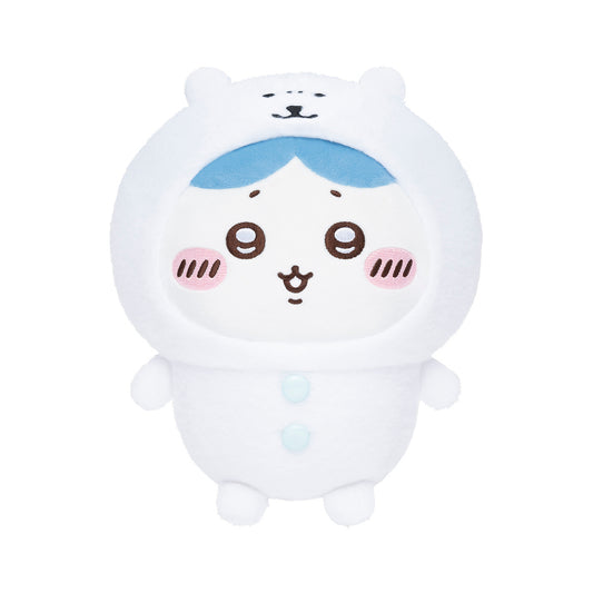 ナガノキャラクターズ ぬいぐるみS（くまをかぶったハチワレ）