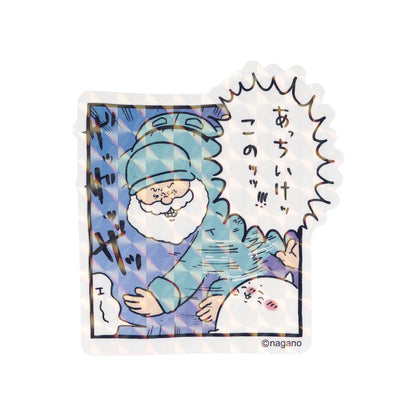 Nagano Characters The size of stickers for grandpas to put on smartphonesSticker (Hot! This is it!!!) 