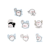 Nagano Characters Flake Seal (Full of Azarashi) 